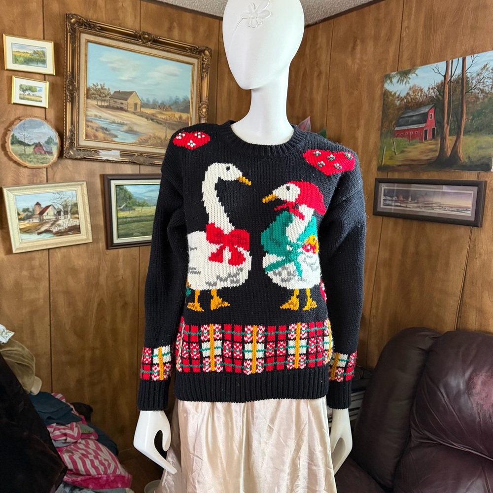 Vintage Goose Sweater